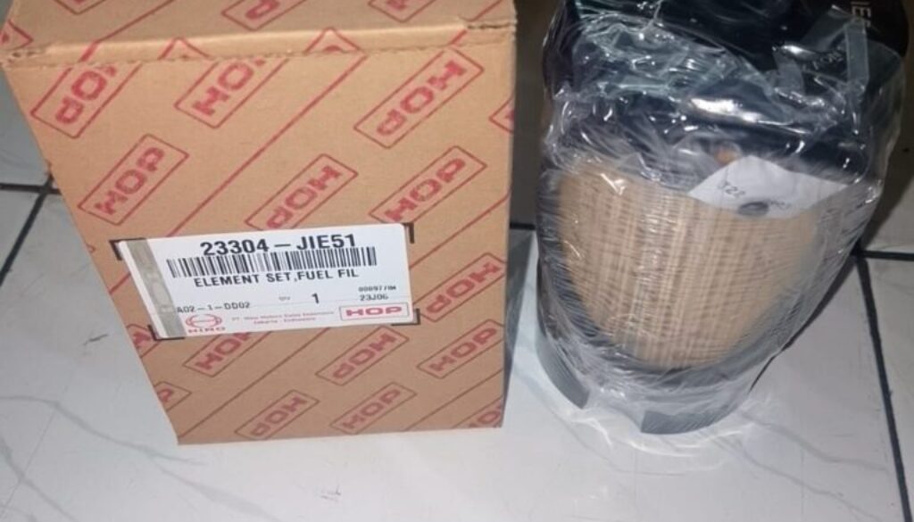 Onderdil Truk, Sparepart Truk Hino 23304-JIE51 Element Set, Fuel Filter ...